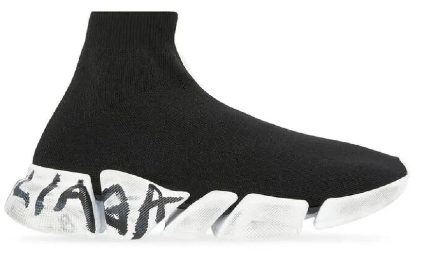 Giày Balencia Speed 2.0 Graffiti 'Black' 617239W2DD41091