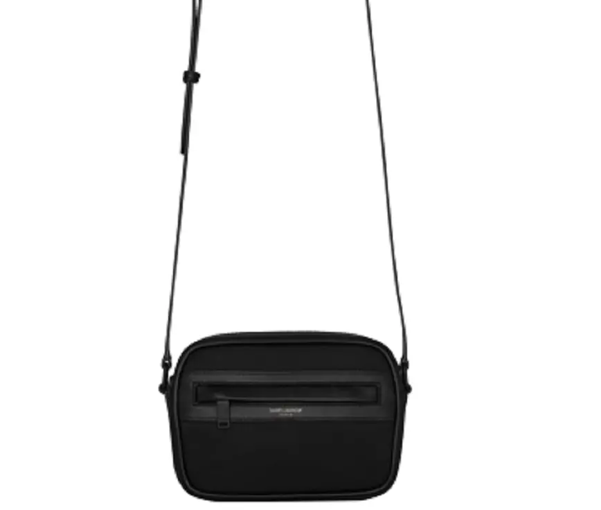 Túi Saint Laurent Camp Small Econyl 'Black' 647179FAACA1000
