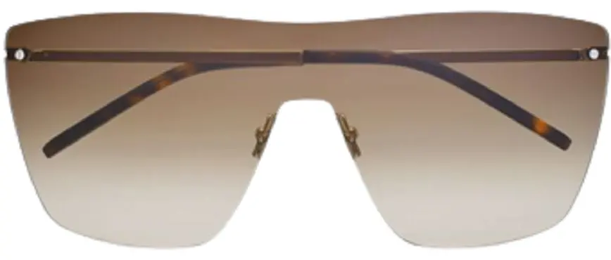 Kính YSL SL 463 Shield Light Gold 660371Y99028008