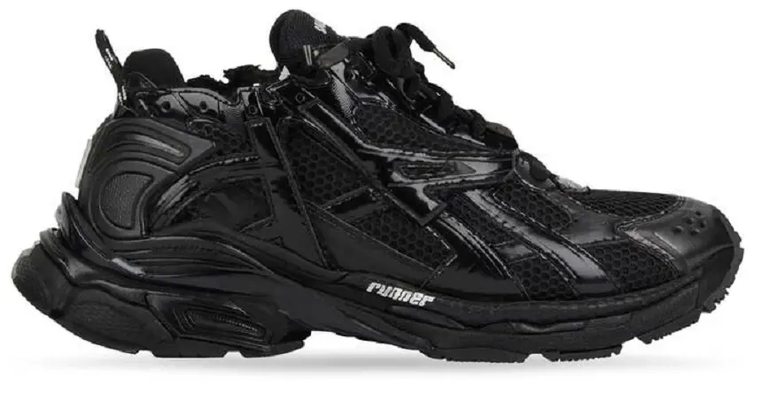 Giày Balenciaga Runner Trainers 'Black' 677403W3RB11000
