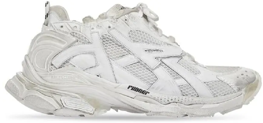 Giày Balenciaga Runner Trainers 'White' 677403W3RB19000