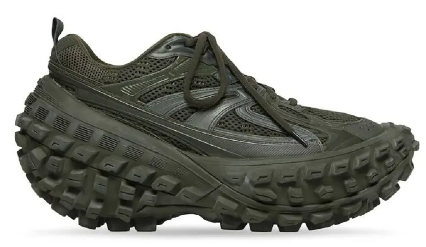 Giày Balenciaga Defender Trainers 'Drak Green' 685613W2RA63000