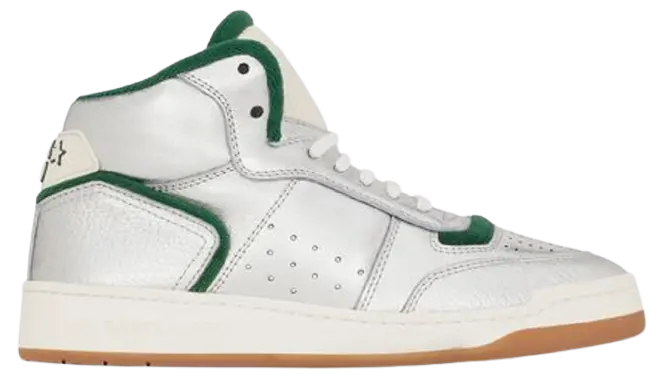 Giày Saint Laurent SL 80 Mid-top 'Silver Green' 69079708C608186