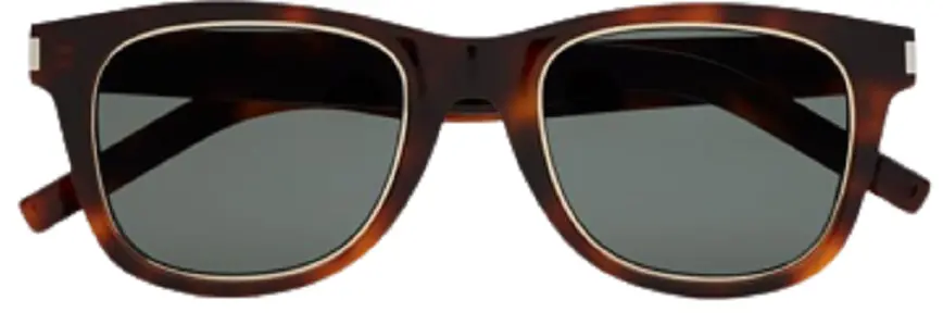 Kính YSL SL 51 'Havana And Green' 690897Y99012301