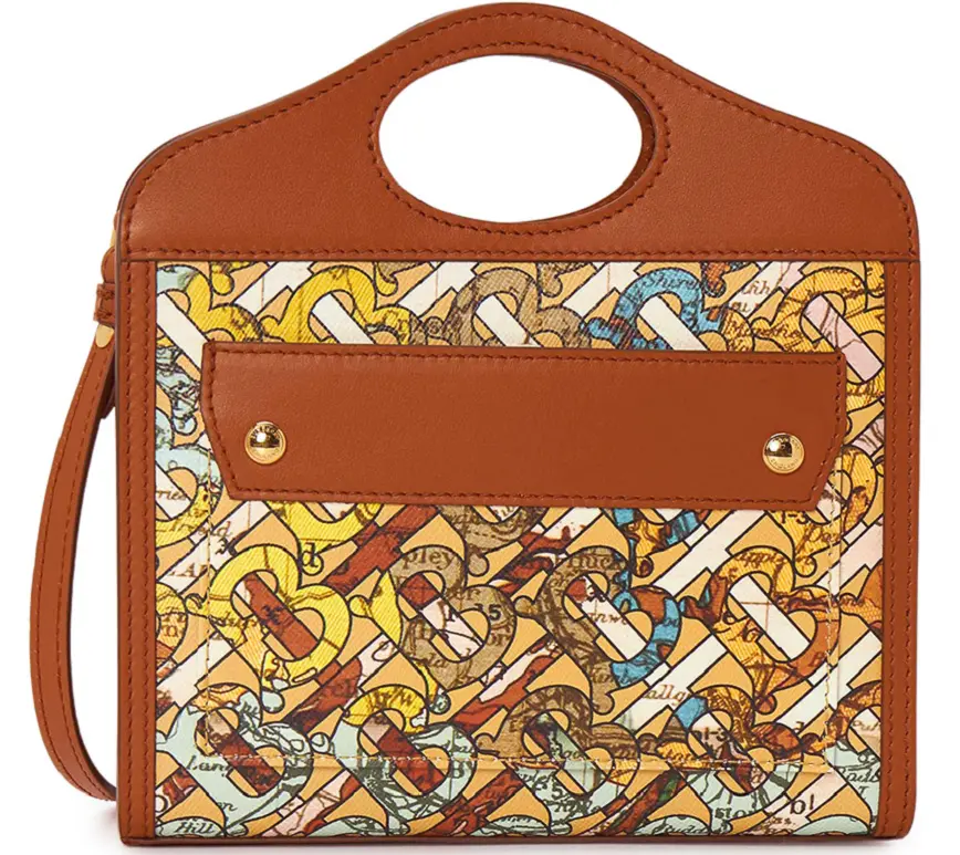 Túi Burberry Micro Monogram 'Orange' 8057104