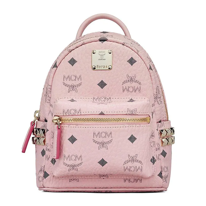 Balo MCM Stark Backpack Visetos Pink MMK6SVE92QH001
