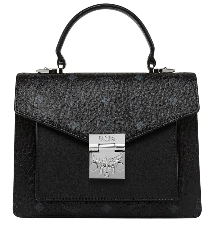 Túi MCM New Handbags Pvc Black MWE8APA69BK001
