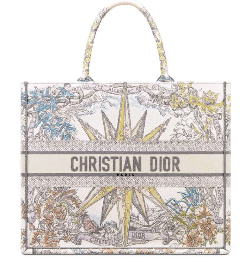 Túi Dior Book Large Tote 'White Multicolor' M1286ZMDW-M884