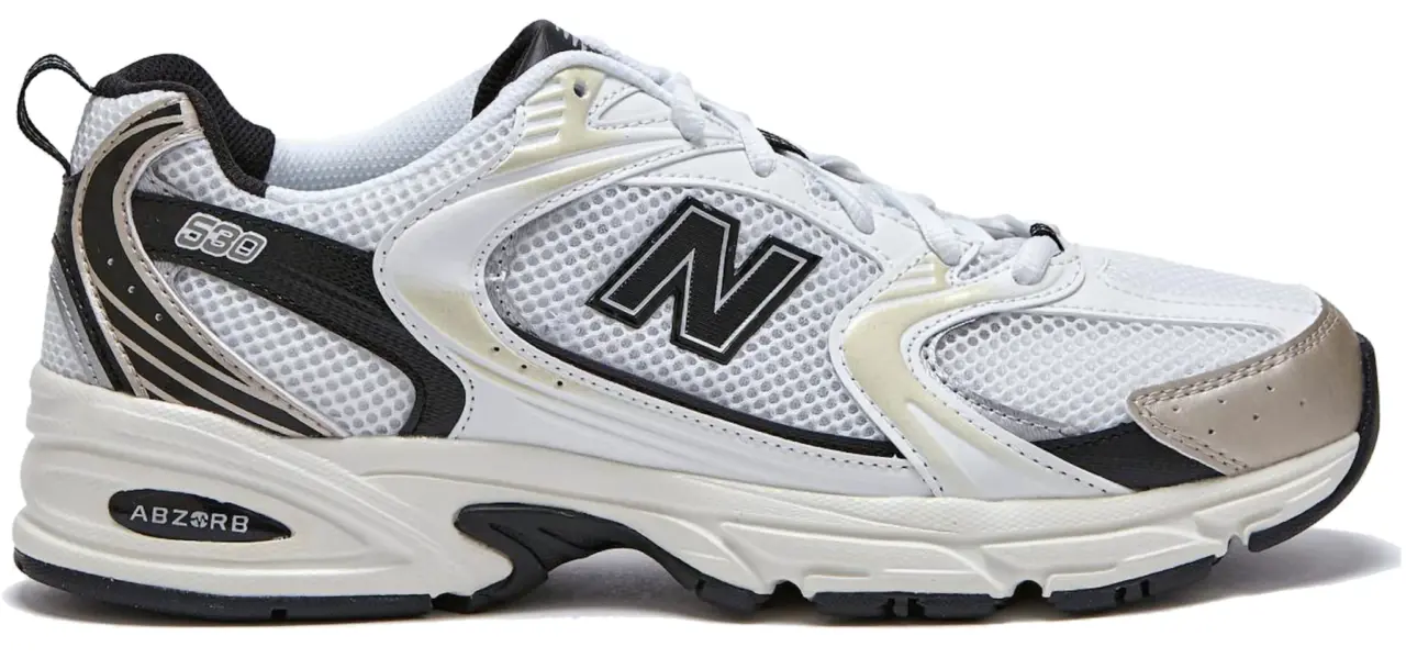 Giày New Balance 530 'White Light Gold Metallic' MR530TC