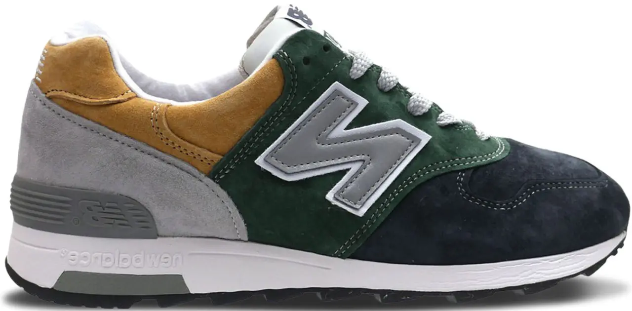 Giày New Balance J.Crew x 1400 Made in USA 'Green Navy Tan' M1400MUJ