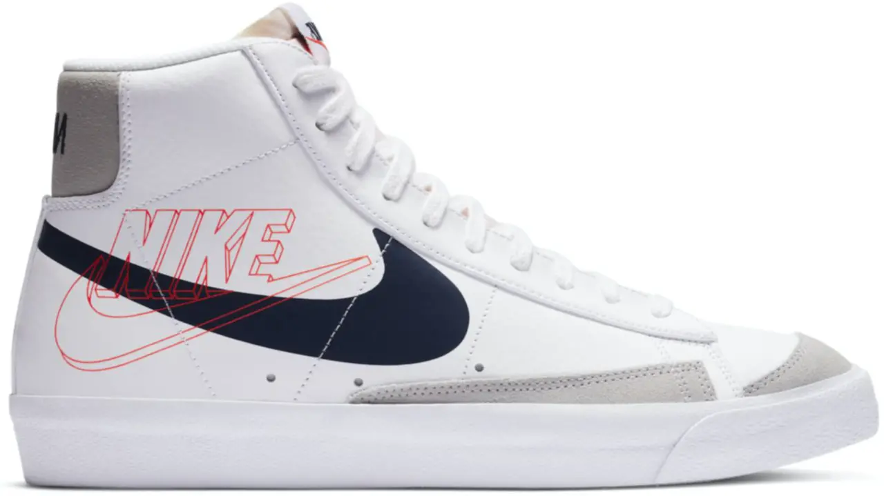 Giày Nike Blazer Mid 77 Vintage 'Reverse Logo' DA4651-100