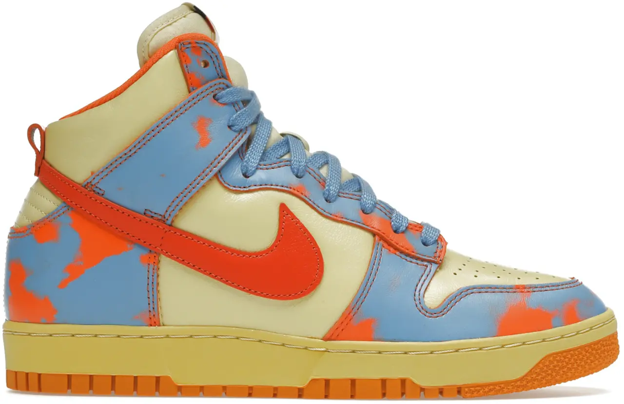 Giày Nike Dunk High 1985 SP 'Orange Acid Wash' DD9404-800