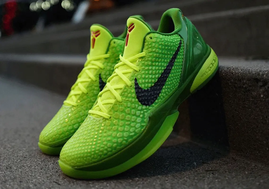 Giày Nike Zoom Kobe 6 Protro 'Grinch' CW2190-300 Authentic-Shoes