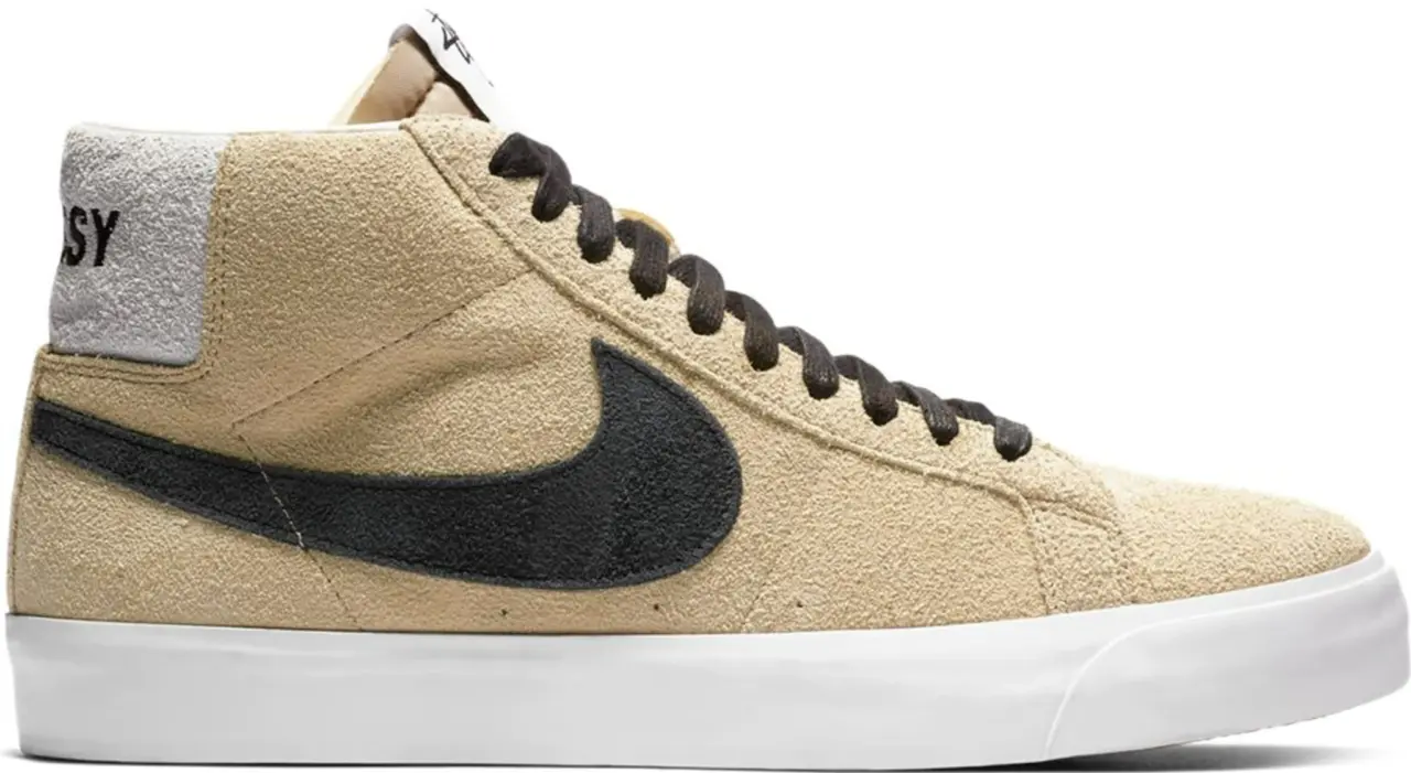 Giày Nike Stussy x Blazer Mid SB 'Midwest Gold' AH6158-700
