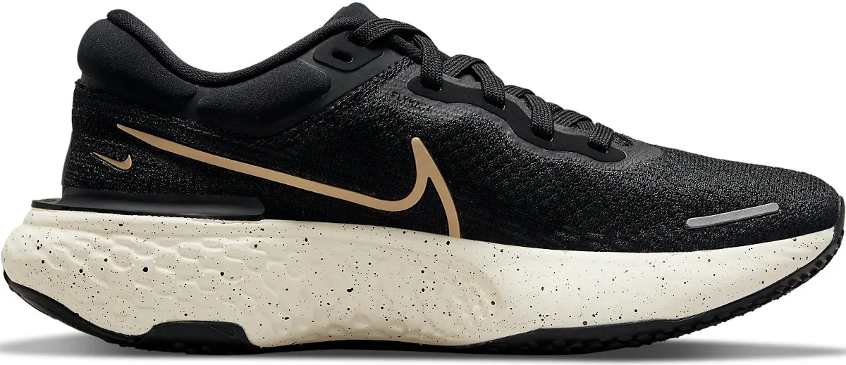 Giày Nike ZoomX Invincible Run Flyknit Black Metallic Gold CT2229-004