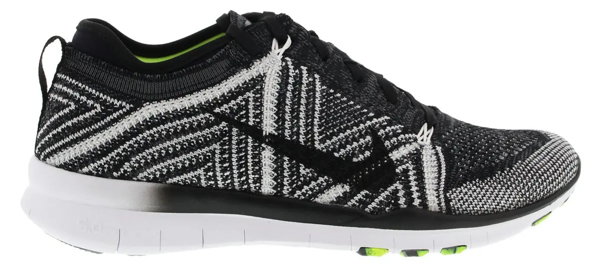 Giày Nike Free TR5 Flyknit 'Black White' 718785-004