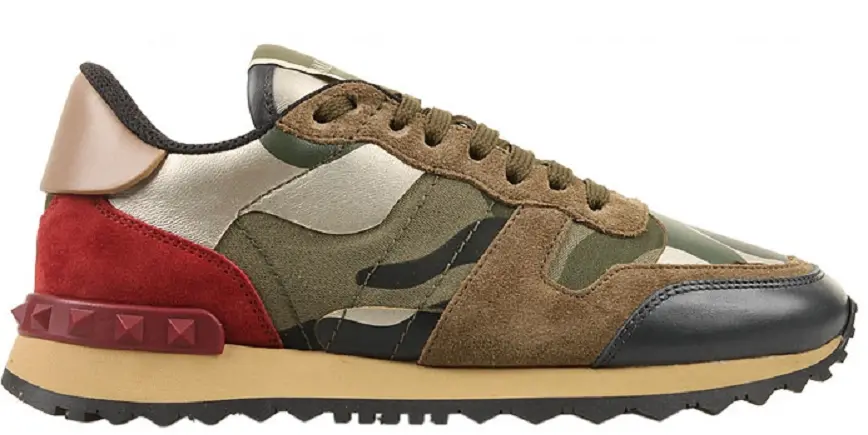 Giày Valentino Women's Rockstud Sneakers NW2S0291-TNL-P52