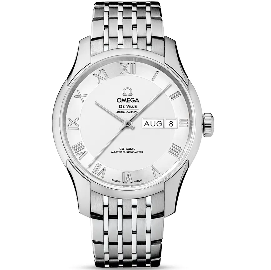 Đồng Hồ Omega De Ville Automatic 'Silver' 433-10-41-22-02-001