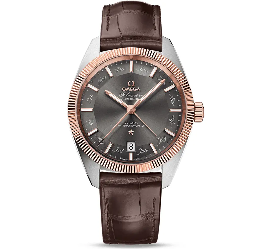 Đồng Hồ Omega Globemaster Annual 'Brown' 130-23-41-22-06-001