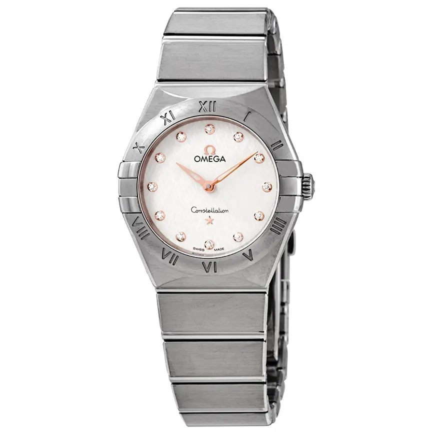 Đồng Hồ Omega Constellation Manhattan 'Silver' 131-10-28-60-52-001