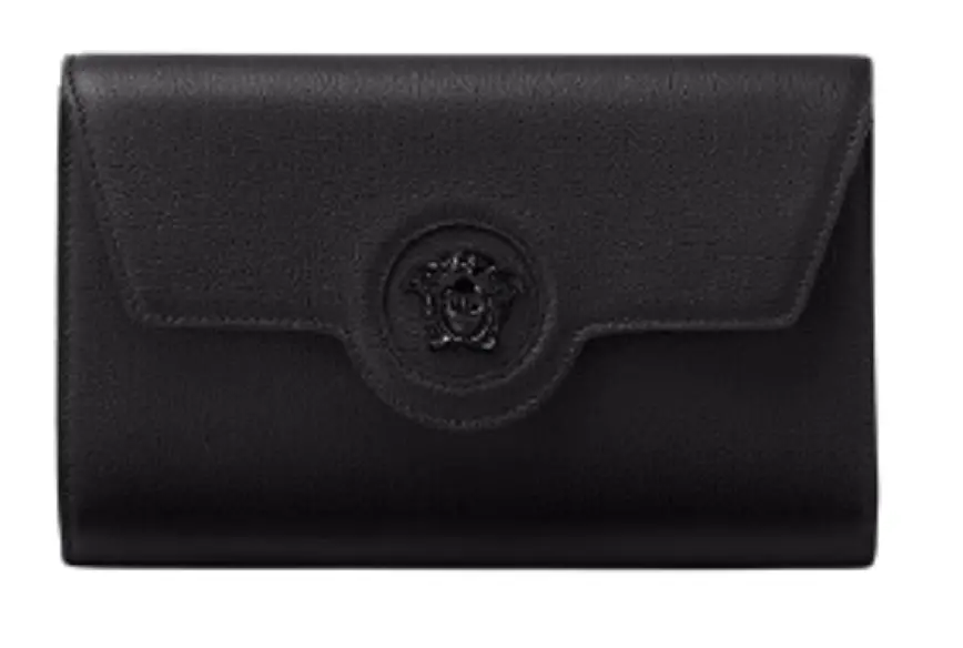 Túi Versace La Medusa Long Wallet Black 1000814-DVIT2T-K41NV