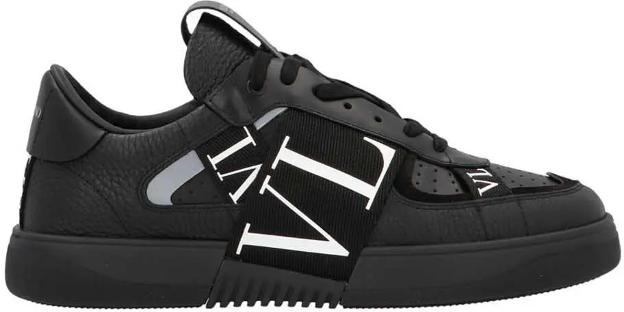 Giày Valentino Low-Top Calfskin VL7N All Black WY2S0C58-WRQ-0NO