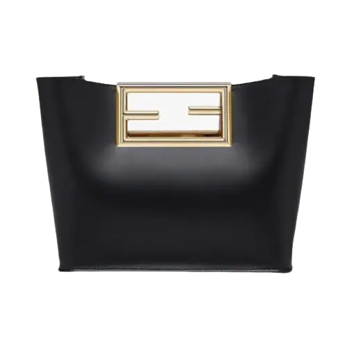 Túi Fendi Casual Style 2WAY Plain Logo Handbags 'Black' 8BS054-AAIW-F0KUR