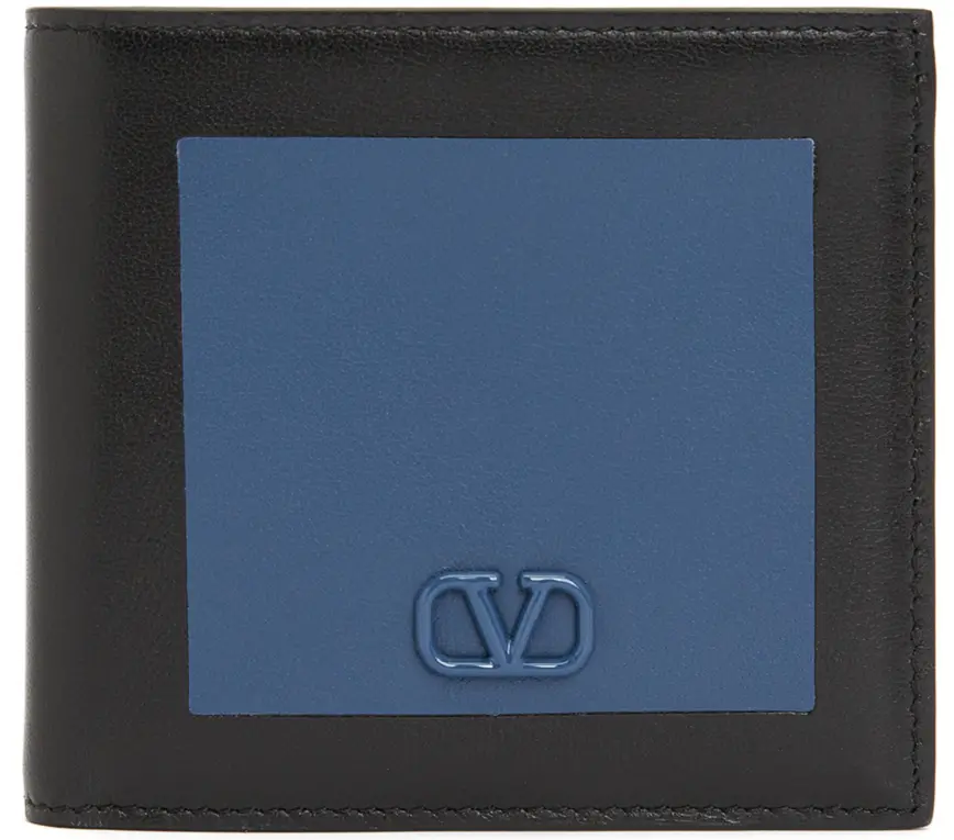 Ví Valentino V Logo 'Black' P0654AXI-73P