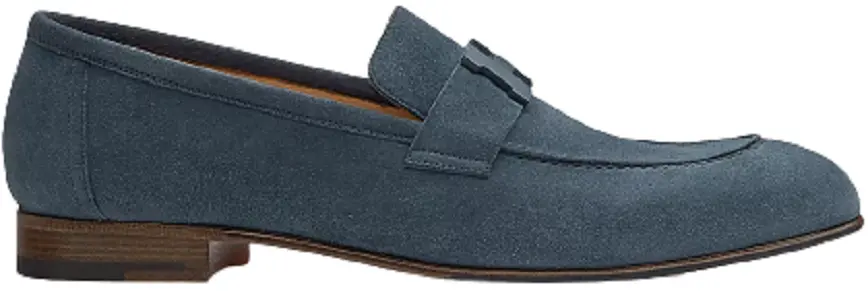 Giày Hermes Paris Loafer 'Celestial Blue' H192437ZAQ8420