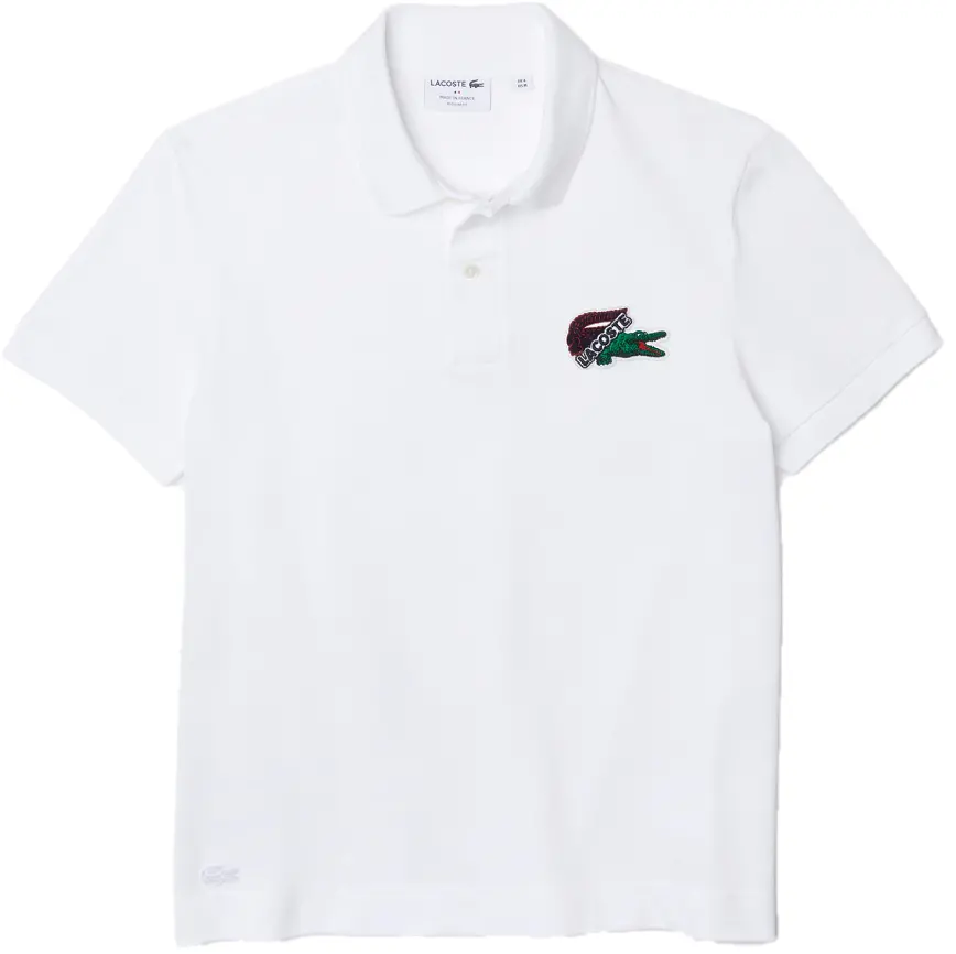 Áo Lacoste Organic Cotton Piqué Polo 'White' PH1369-001