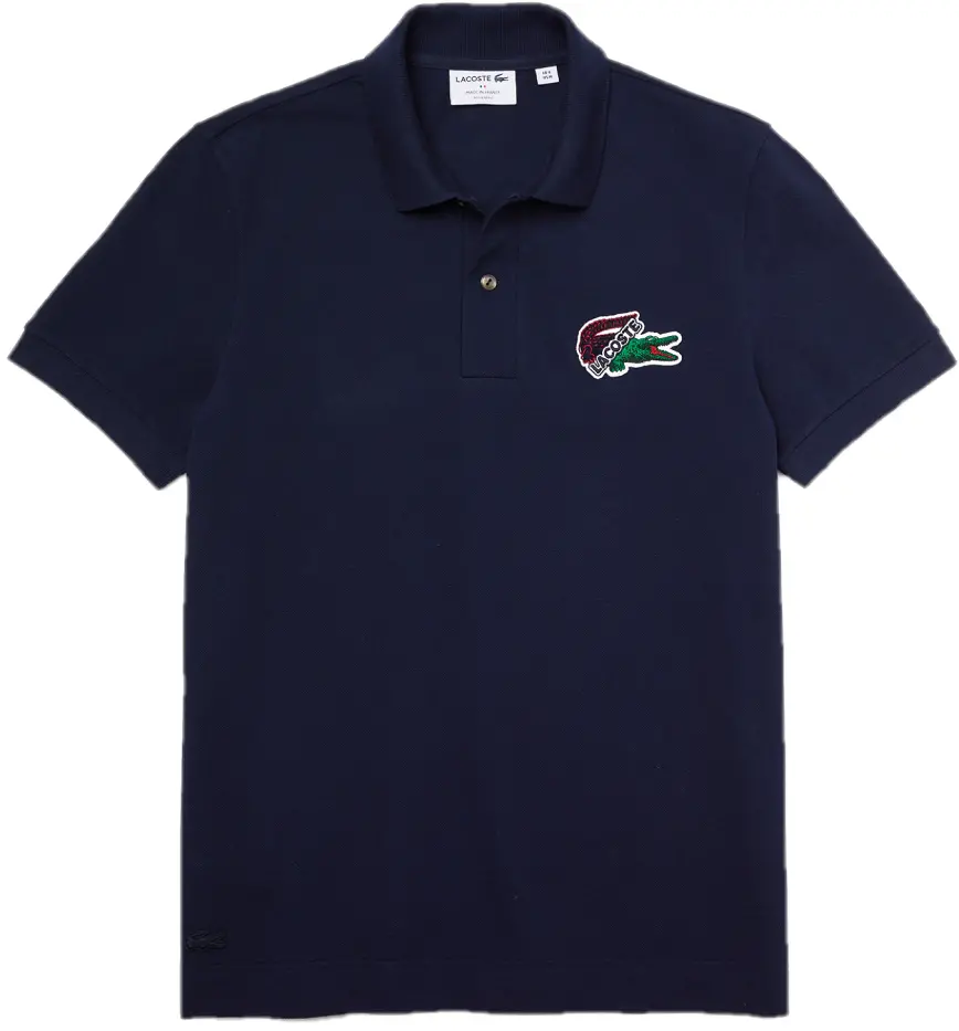 Áo Lacoste Organic Cotton Piqué Polo 'Blue' PH1369-166