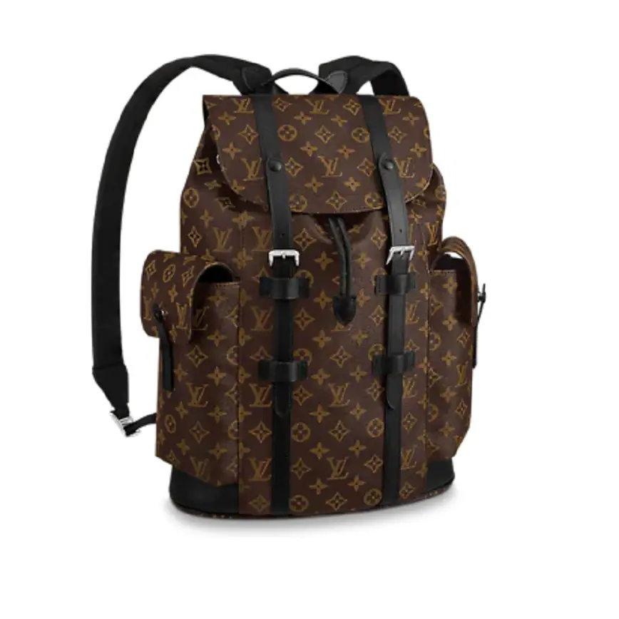 Balo Louis Vuitton Christopher Backpack Monogram Macassar M43735