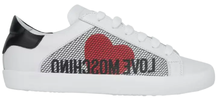 Giày Love Moschino Free Love Nappa 'White' JA15422G1EIA710A
