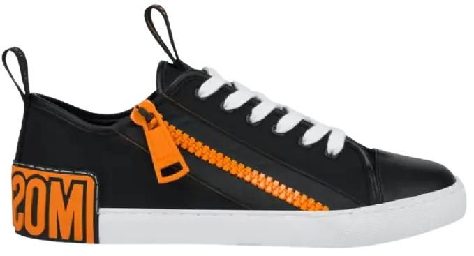 Giày Moschino Recycle 'Black Orange' MB15462G1EG3100B