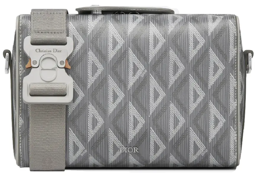 Túi Dior Lingot Pouch 'Gray CD Diamond' 1ADPO026CDP-H42E