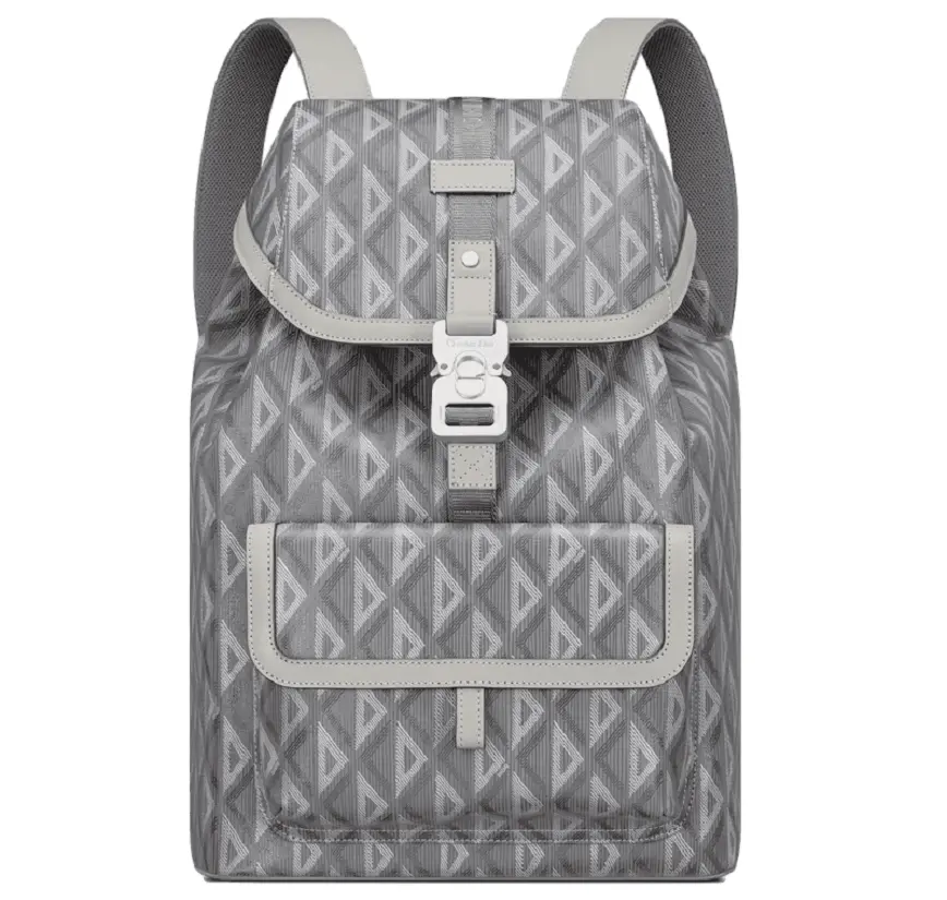 Túi Dior Hit The Road Backpack 'Gray CD Diamond' 1ESBA021CDP-H42E