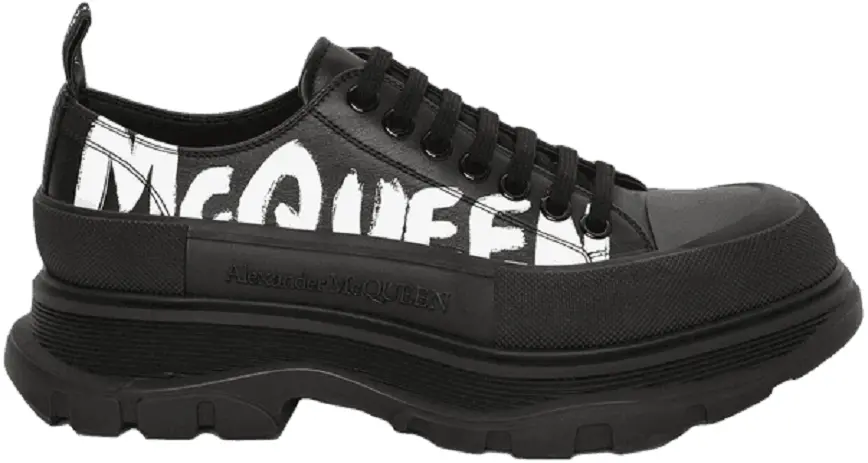Giày Alexander Mc.Queen Tread Slick 'Black' 682423WIABD1070