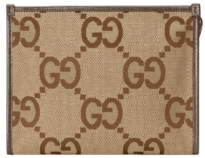 Túi Gucci Nam Jumbo GG Pouch 'Camel' 699318-UKMBG-2572