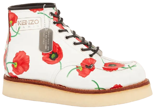Giày Kenzo Kenzoyama Ankle 'White' FC62BT701L71