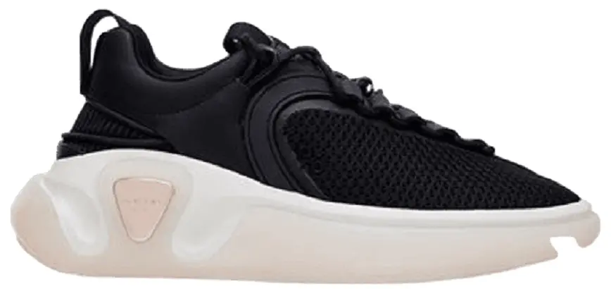 Giày Balmain B-runner Leather 'Black' UN0C549LSMHEAB