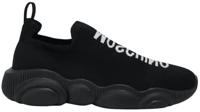 Giày Moschino Teddy Sock 'Black' MA15083G1DMT000A
