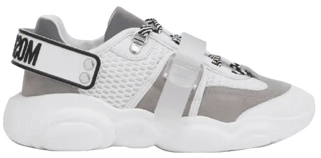 Giày Moschino Teddy Roller Skates 'White' MA15133G1AMS210A