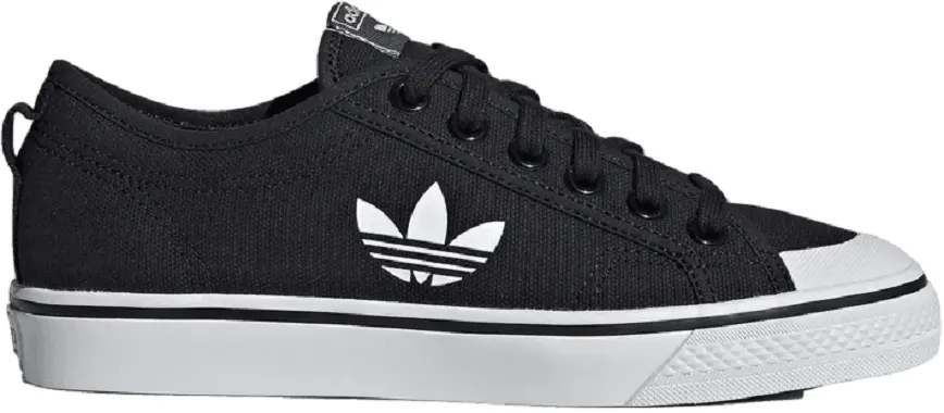 Giày Adidas Wmns Nizza Trefoil 'Black' EF1878