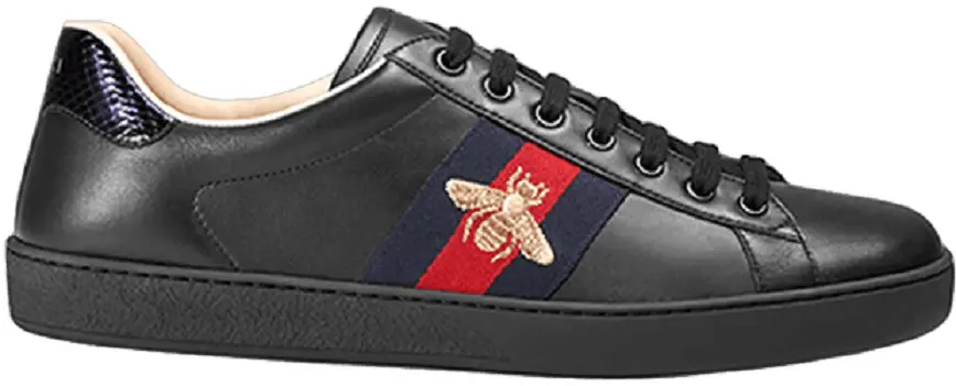 Giày Gucci Ace Embroidered 'Black Bee' 429446-A38G0-1284 —