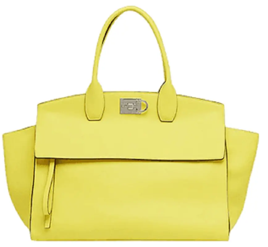 Túi Salvatore Ferragamo Ferragamo Studio Soft Bag 'Yellow' 211615-754140