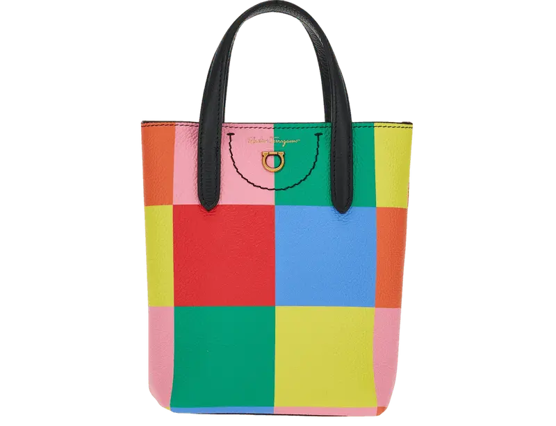 Túi Salvatore Ferragamo Gancini Minibag 'Mutil Color' 220024-755471