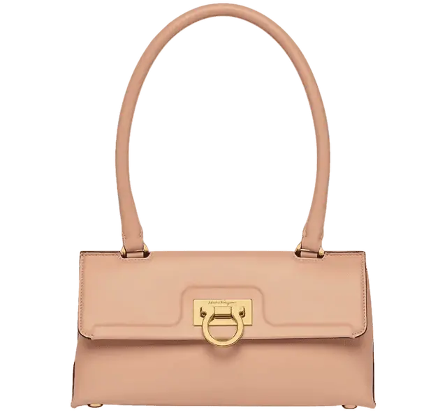 Túi Salvatore Ferragamo Trifolio Swing Bag 'Amarett' 211495-754365