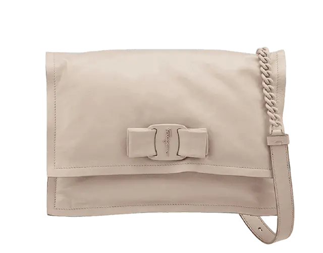 Túi Salvatore Ferragamo Viva Bow Bag 'Bone' 21I287-733674