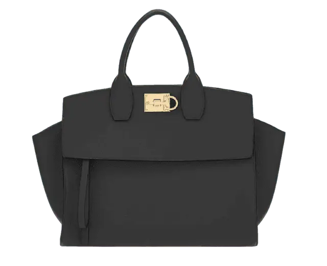 Túi Salvatore Ferragamo Ferragamo Studio Soft Bag 'Black' 211772-752737