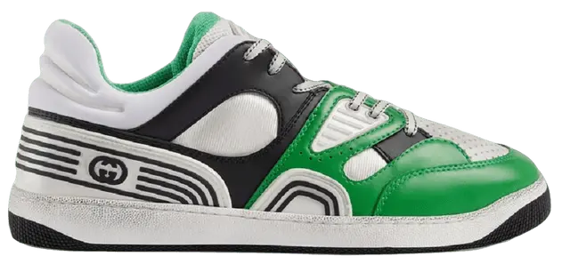 Giày Gucci Basket Sneaker 'Green' 697882-2SH90-3760